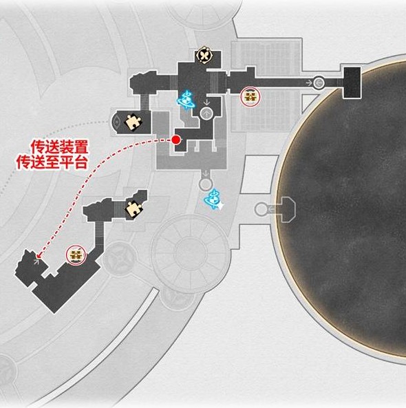《崩坏星穹铁道》3.3版永夜云端遗堡晨昏之眼宝箱位置