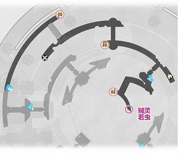 《崩坏星穹铁道》3.3版永夜云端遗堡晨昏之眼宝箱位置