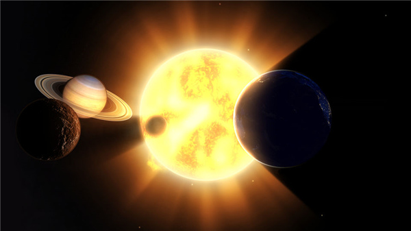 太阳系和宇宙模拟器