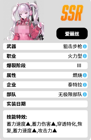 《胜利女神新的希望》艾丽卡介绍