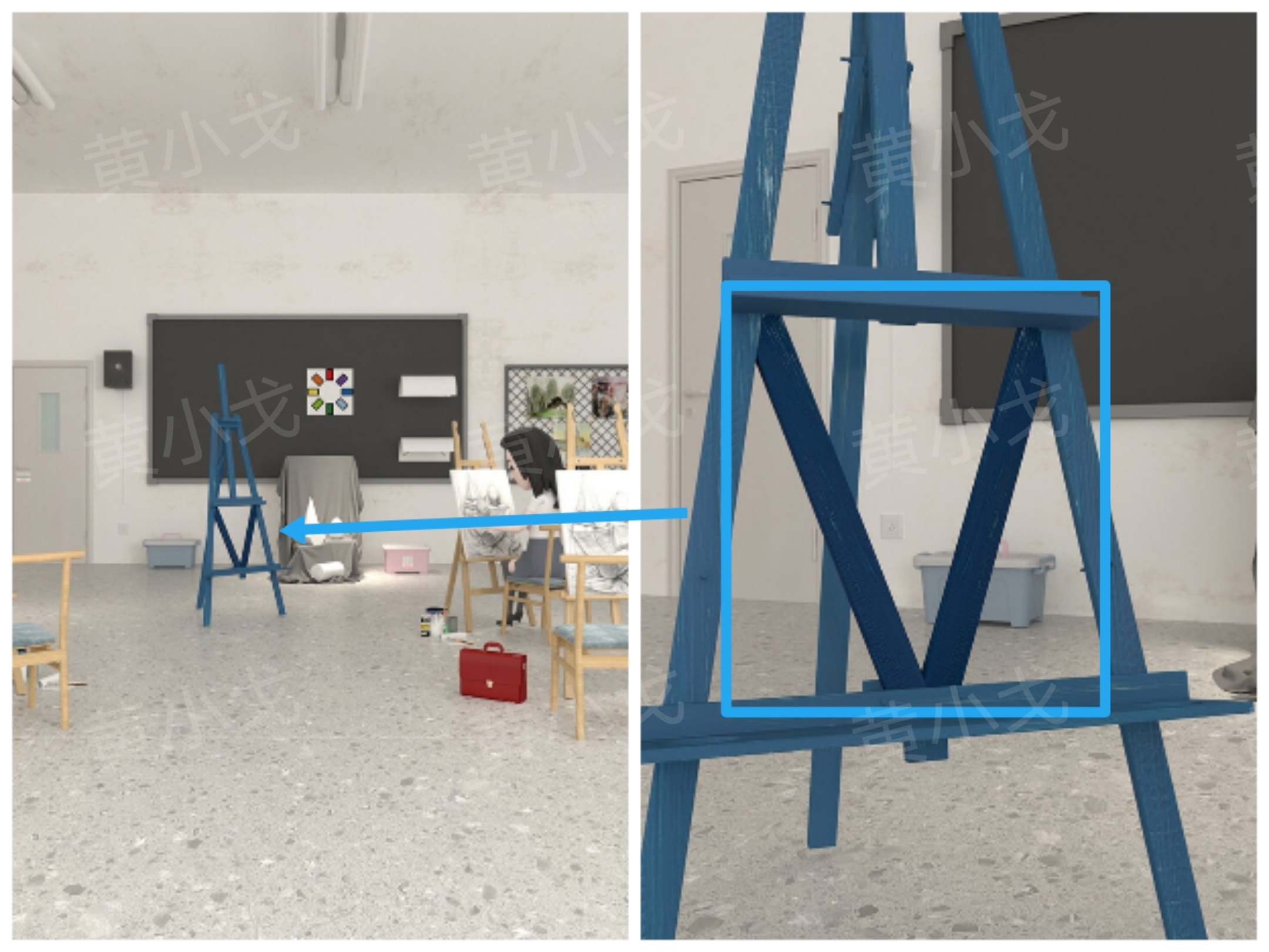 《Escape  Room侦探社》美术教室关卡攻略一