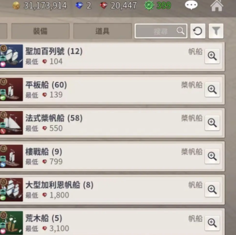 《大航海时代起源》经济系统玩法介绍